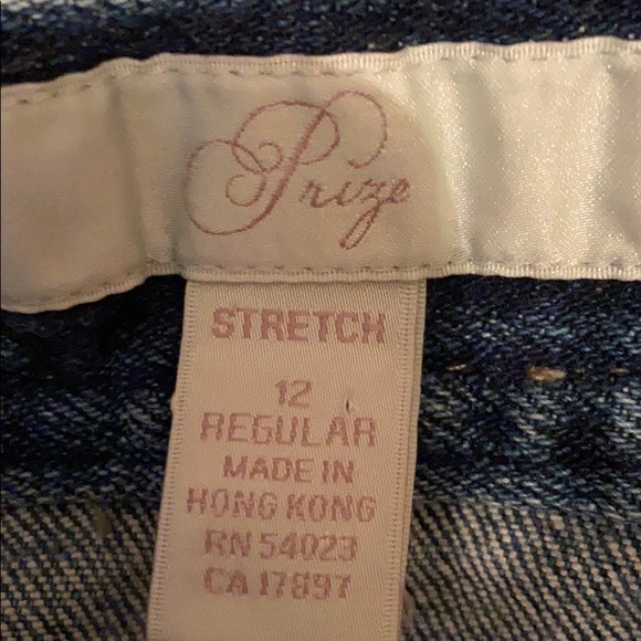 Prize Straight Leg Jeans 12 Regular - Picture 4 of 8